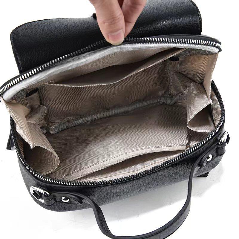 Spring and Summer New Multi-functional Multi-piece Women's Bag Soft Leather Small Fragrant Fashion Portable Shoulder Bag