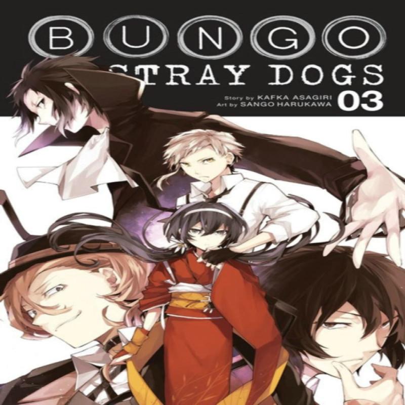 Bungo Stray Dogs Vol. 3 by Sango Harukawa Paperback Book 9780316468152