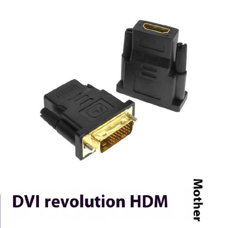 Universal Male DVI 24+1 To HDTV Converter Plugs Play 1080p High Definitions Video Output For Multiple Display Devices