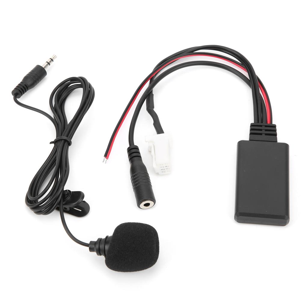 Bluetooth 5.0 AUX Cable Adapter with Microphone Handsfree Replacement for Suzuki Swift, for Vitra, for Jimny