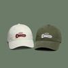 High quality peaked cap three-dimensional embroidery versatile sun hat pure cotton soft top baseball cap men and women