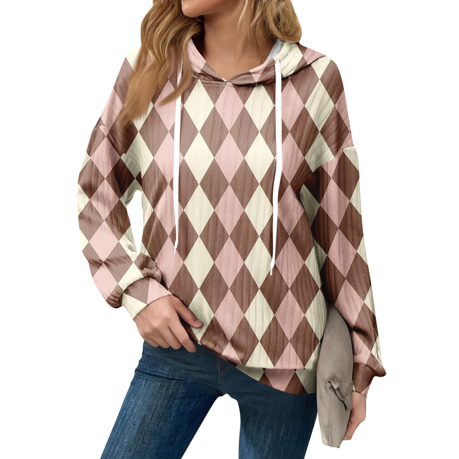 

Худі для жінок оверсайз зимові милі світшоти пуловер трендовий осінній одяг M рожевий