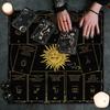 Velvets Oracles Cloth Durables Texture Mysterious Symbols Easy Maintain For Ritual Use