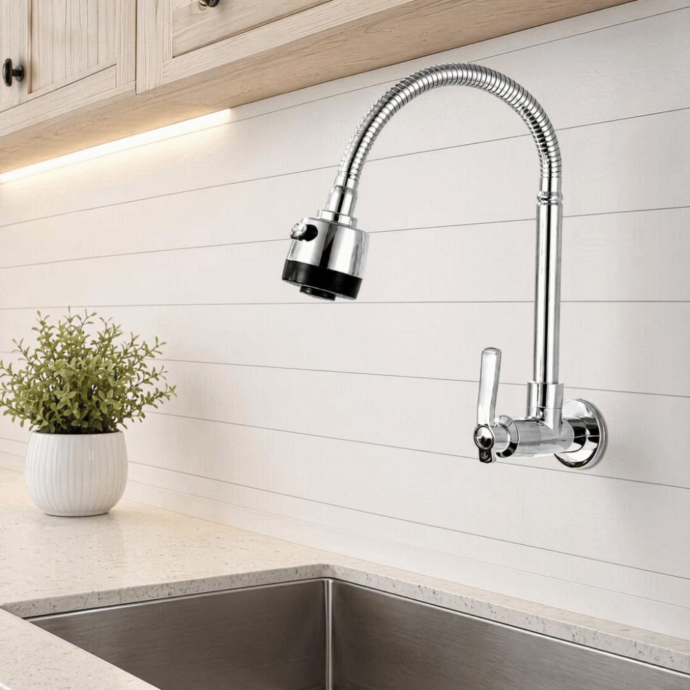 G1/2 Inch Thread Water Tap 360° Rotation Faucet Sprayer Head Modern Faucet Kitchen Sink