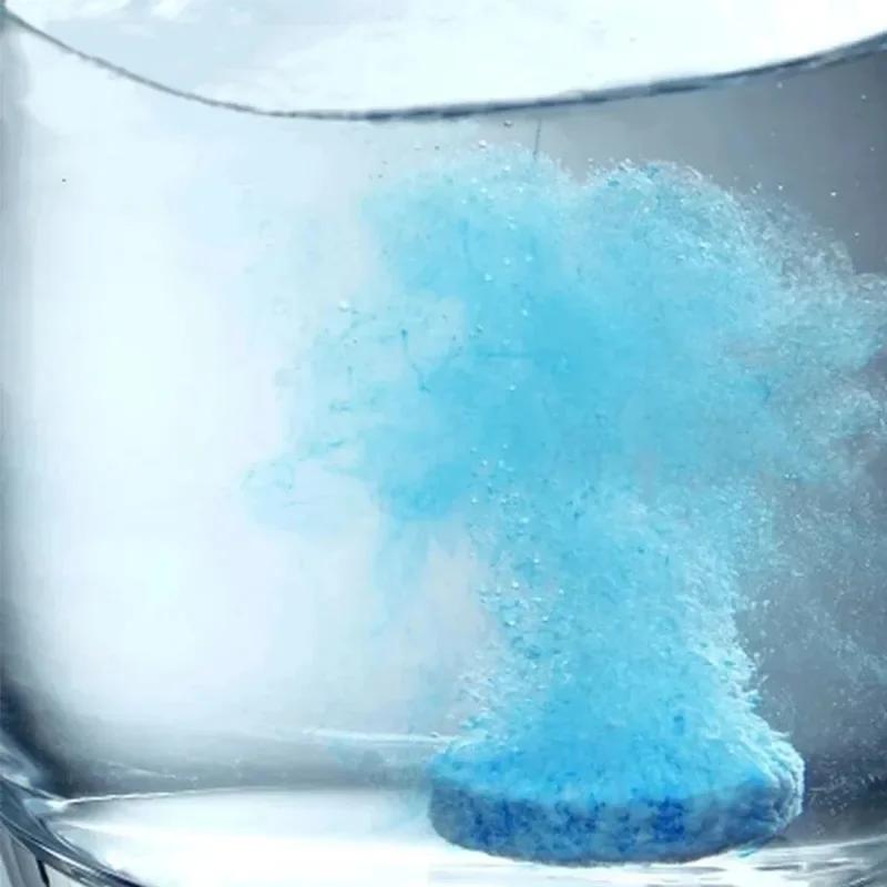 10-200PCS Car Windshield Glass Concentrated Washer Tablets Car Effervescent Wiper Glass Solid Cleaning Tablets for Car Window