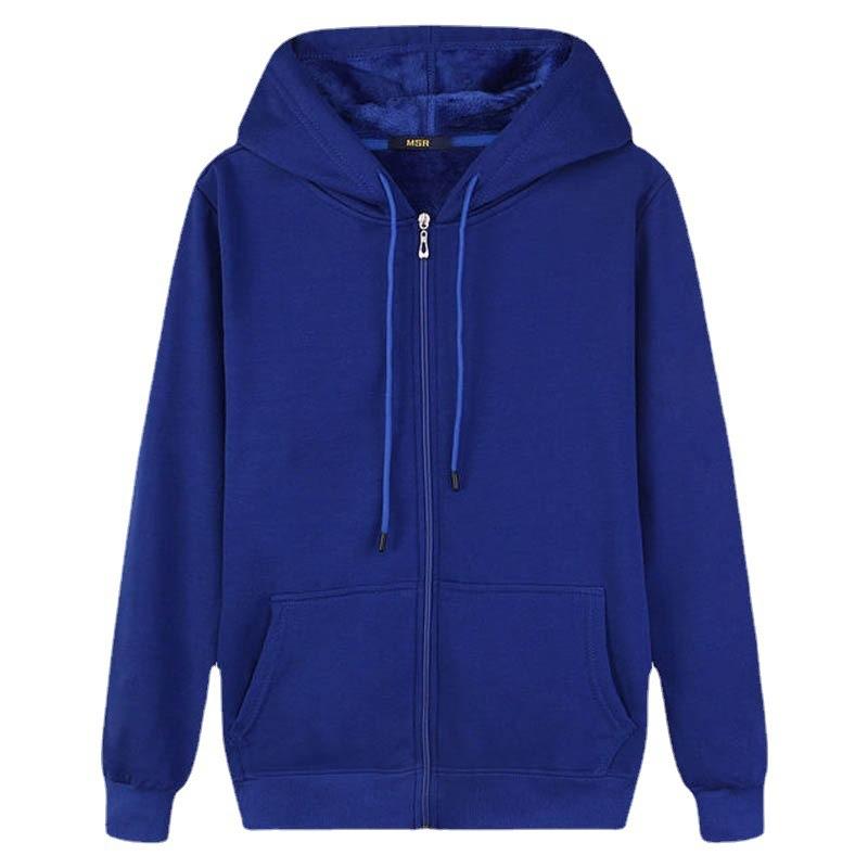 Осенне-зимняя мужская толстовка на молнии мужская повседневная спортивная толстовка с капюшоном куртка L 2140₽