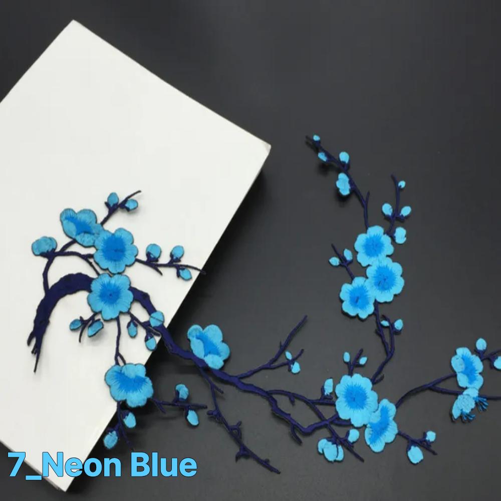 Výšivka/Znak s korejskou sérií Velká švestka