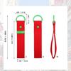 Handmade Diy Decorative Webbing Cloth Sticker Embellished Polyester Webbing Lanyard Korean Version Ins Spring Buckle Bag Pendant