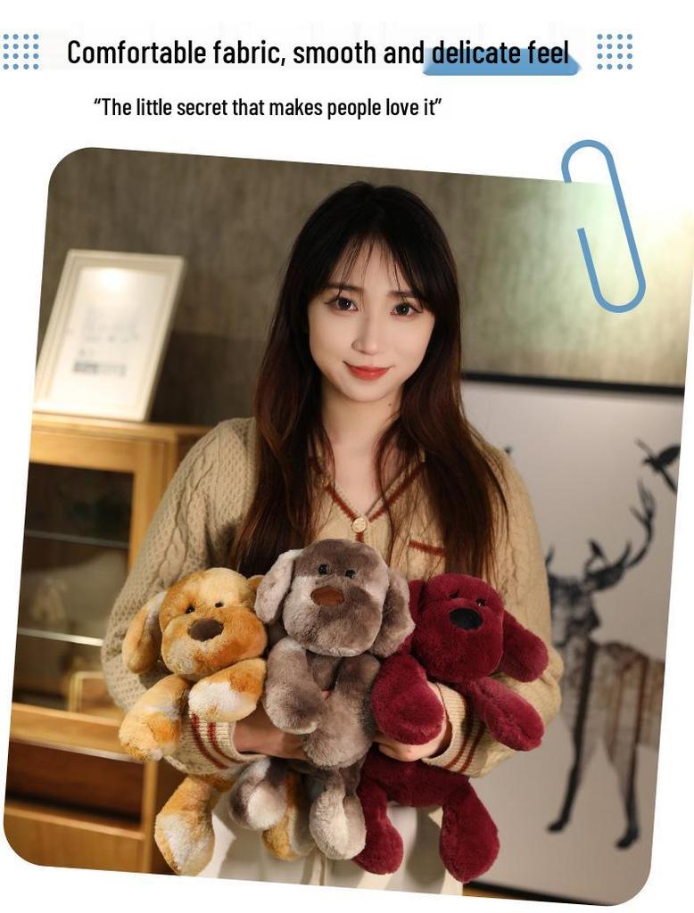 2023 Cute Puppy Plush Doll - Children's Toy, Birthday Gift, Exquisite Design