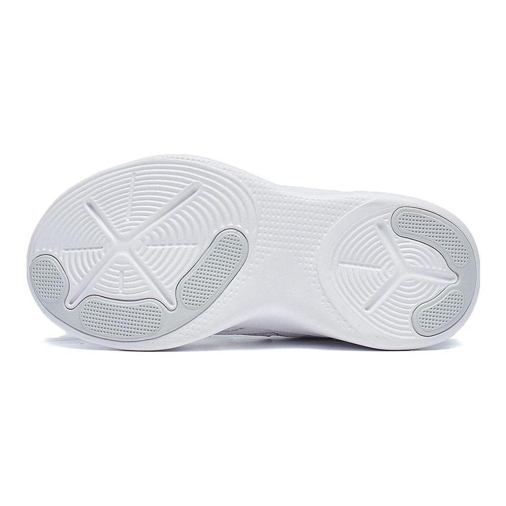 Li Ning Kids Ling Yue 3.5 Comfortable Shock Absorbing Durable Low Top Running Shoes Kids sneaker Standard-White YKNT090-9