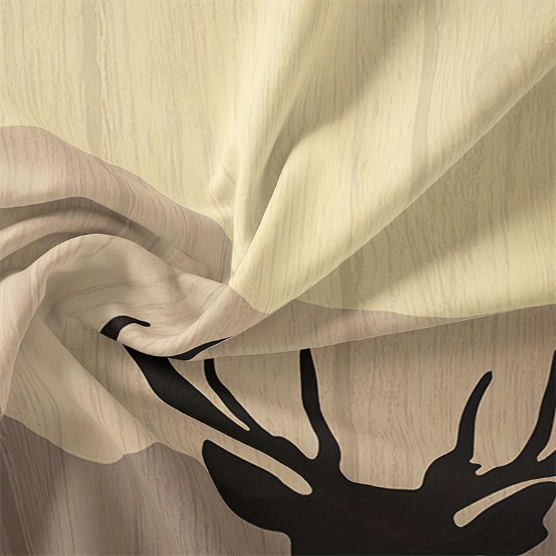 Retro Duvet Cover Set Forest Bear Deer Print Bedding Set Soft Comfortable Duvet Cover For Bedroom Guest Room