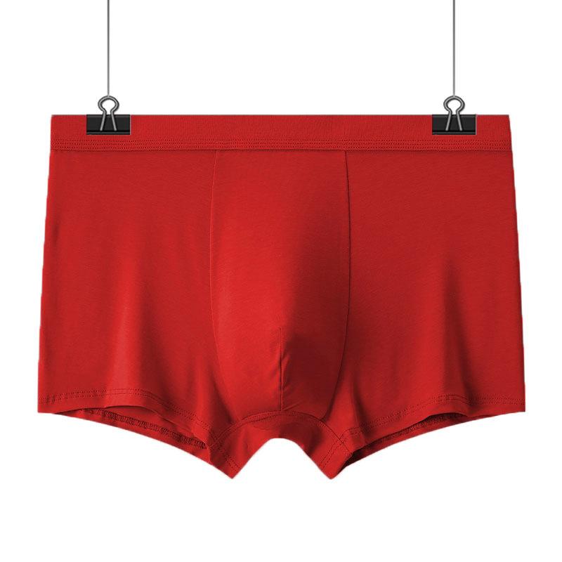 Men's Underwear Comfortable Breathable with A Crotch and Men's Flat Angle Pants