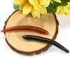 10Pcs 80mm 2.6g Worm Soft Bait Earthworm Salt Scent Infused Realistic Wriggle High-Elastic Soft Noodle Worm Lure Durable