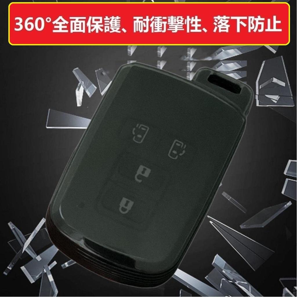 ZANEKO Noah 80 Series Voxy 80 Series Key Case Compatible Toyota Esquire Alphard Vellfire 30 Series Sienta Key Cover (Black)