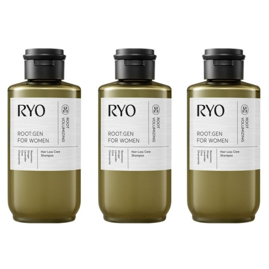Ryo Hair Loss Care Shampoo for Women 242ml*1Pc/2Pcs/3Pcs/4Pcs