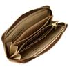 AGILITY Affa Grotto Harako Long Wallet, Leather, Round Zipper, Long Wallet, Made in Japan, CowhideLeopard