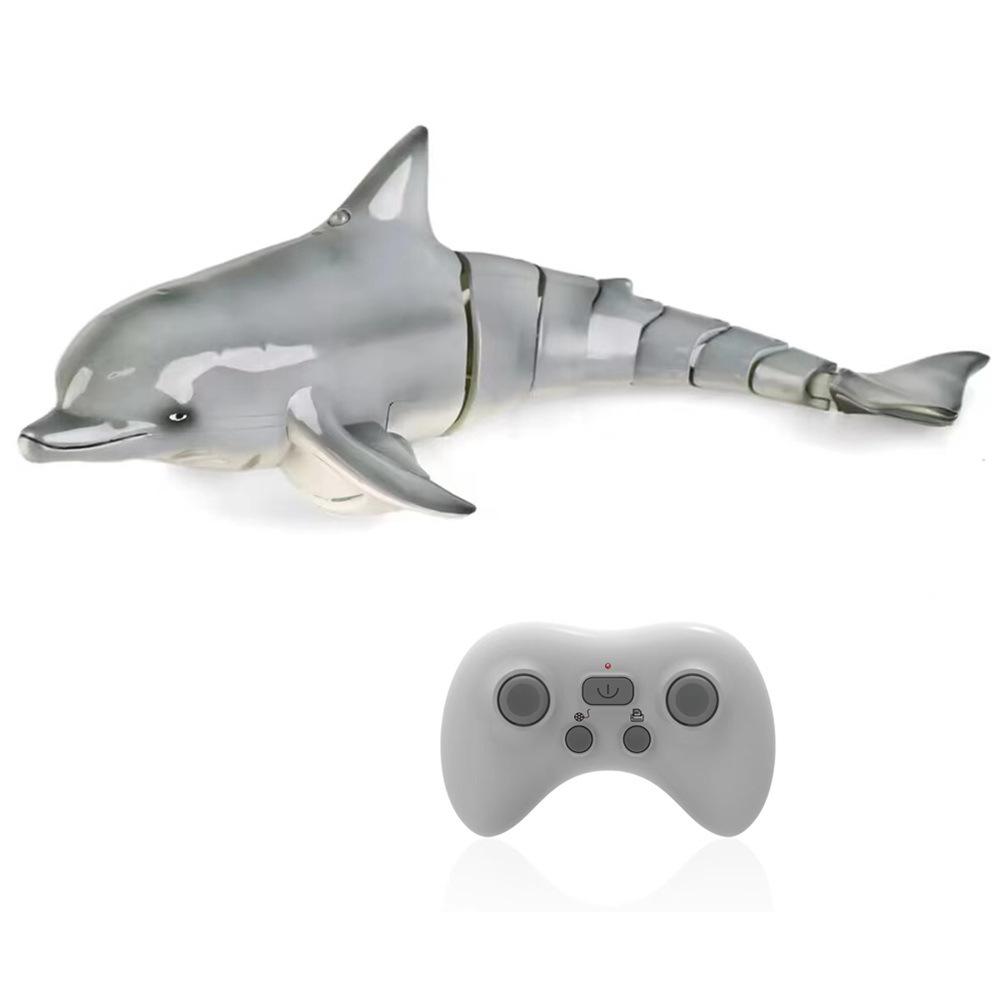 2.4G Remote Control Electric Shark Toy - Wireless Charging Water Toy for Kids