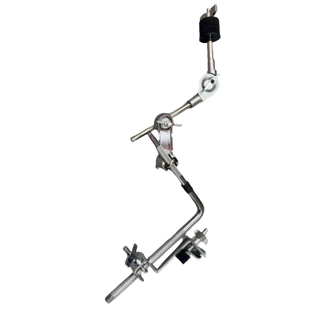 Hi-Hat und Becken Verlängerungsständer mit Klemme und Verbinder für Jazz-Schlagzeuge
