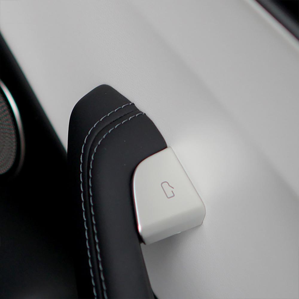 BEH1 For Tesla New Model Y Launch 2025 Model 3 Highland 2024 Door Lock Switch Open Button Cover Protector