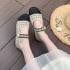 2024 Spring/Summer Ballet Flat Shoes Women's Casual Shoes Flat Heels Anti Slip Fashion Versatile Knitted Women's Shoes