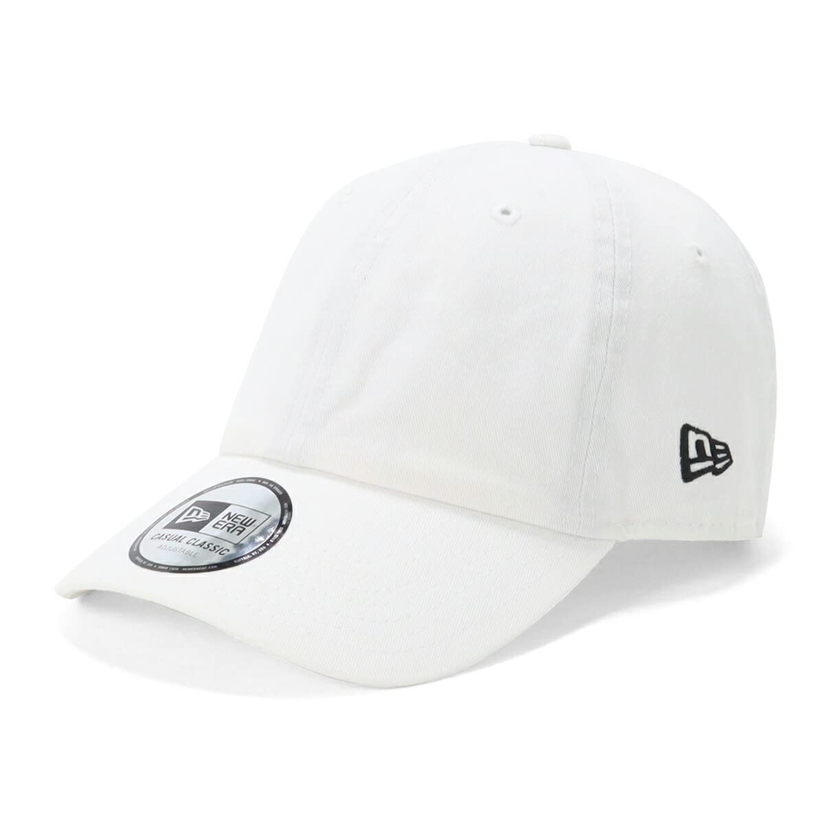 

New Era Casual Classic Basic White Cap