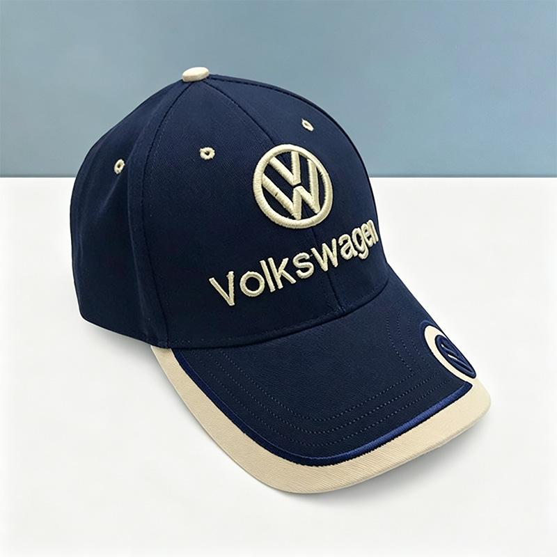 abcd1 Car Solid Color Hat Spring Summer Baseball Cap Sunshade Cap For Volkswagen VW Polo Passat B5 Golf 4 5 6 Tiguan Jetta CC Touran