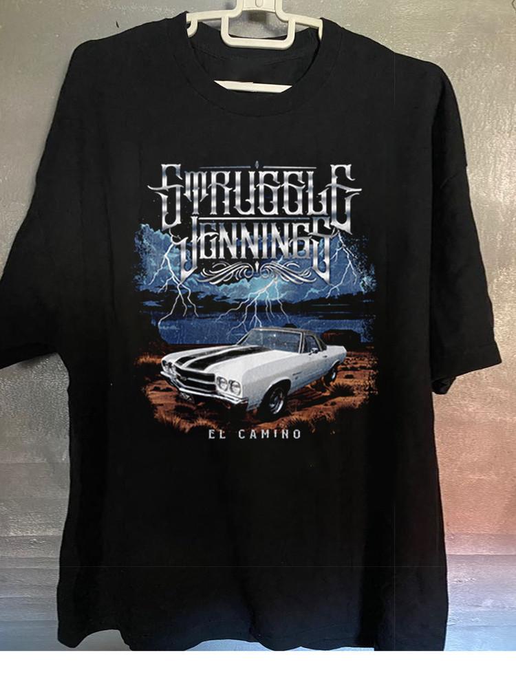 Struggle Jennings El Camino T-Shirt For Men Women All Size Unisex T-Shirt XL