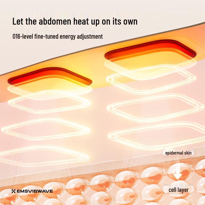 

SIAASOO W3 Wireless Heated Waist & Abdomen Massager
