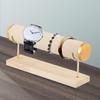 Bracelet Holder Wooden Be Detachable Velvet for Wch Tradeshow