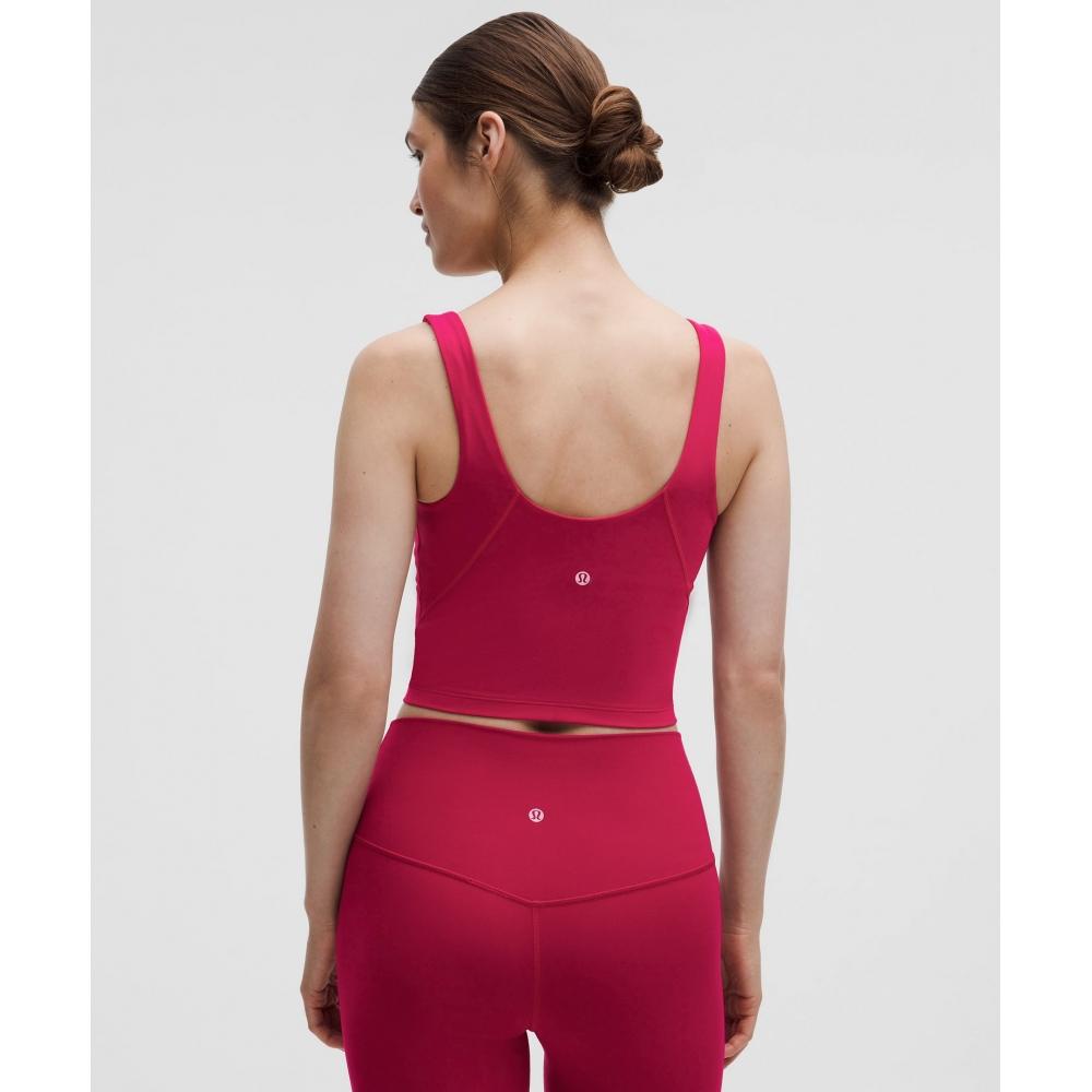 Lululemon Align  TAnk Top  Light Support  A B Cup Berry rumBle
