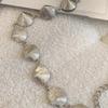 Gothic Waist Belt Stylish Seashells Heart Waist Chain Belt Elaborate Chain Belly Chain for Dress Cowboy Belt Waist Chain
