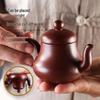 Chaozhou Red Clay Handcrafted Zisha Tea Pot - Small Capacity Brewing Ware