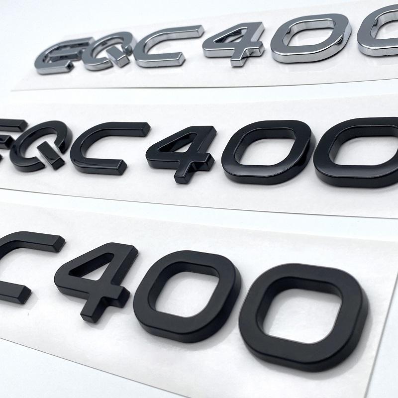 EQC400 4MATIC Kofferraum Buchstaben Embleme für Mercedes Benz EQC Elektromotor SUV Allradantrieb N293