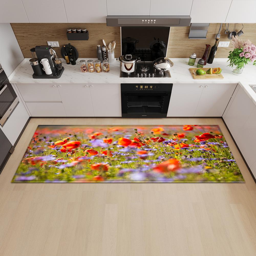 Nordic Kitchen Mat Porch Door Mat Living Room Bedroom Long Carpet Corridor Non-slip Floor Children's Carpet