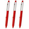 3Pcs Interactive Water Jet Pen Decompressive Press Action Ballpoint Pen For Stress Relief And Entertainment During Study