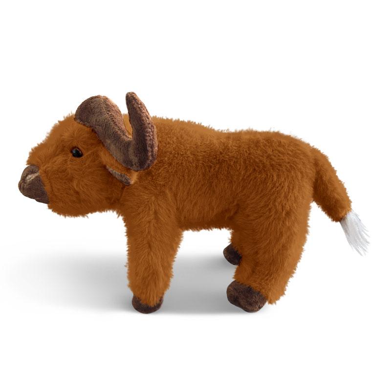 

25cm Simulation Water Buffalo Plush Doll Pillow Lovely Bull Stuffed Soft Animal Toy for Kids Birthday Gift