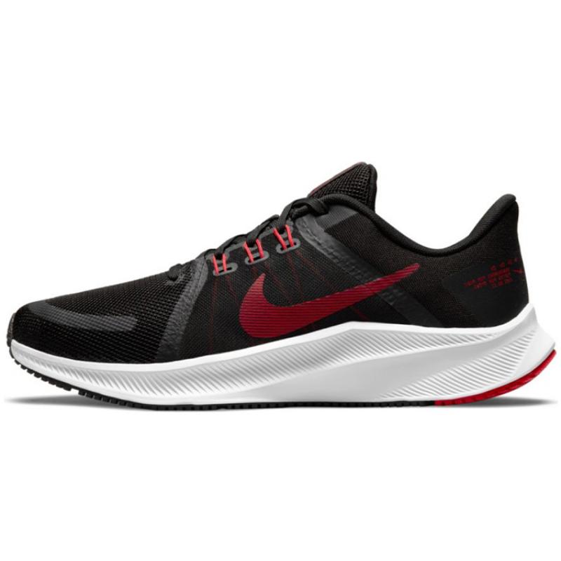 

Nike Quest 4 Black University Red Sneakers DA1105-001 44.5