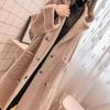 Imitation Mink Velvet Winter Coat Women's Coat Coat Female Student Long Winter Woolen Coat Long Coat