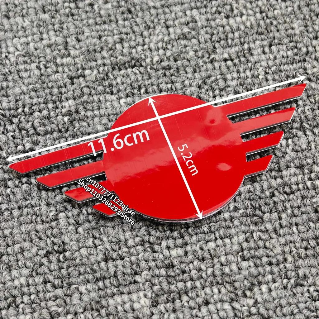 For BMW Hot 2025 ABS Car Front Hood Rear Trunk Emblem Badge Sticker for BMW Mini Cooper F55 F56 F57 Replacement Logo Auto Access