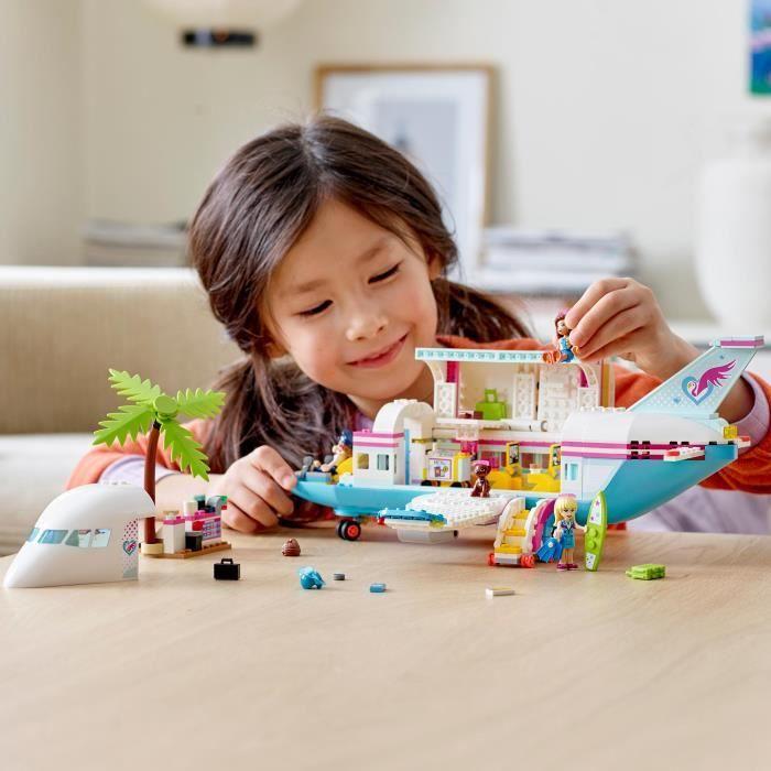 LEGO® Friends 41429 L’avion de Heartlake City, avec 3 Mini Poupées, Jouet pour Enfant de 7ans et + Fille et Garçon