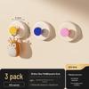 Strong Adhesive No-Drill Suction Cup Hook for Towel and Clothes Storage Behind Doors