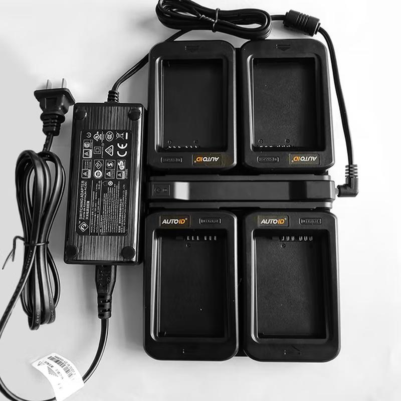 AUTOID6L-W Handheld Data Collector Terminal with 4-Slot Battery Charger