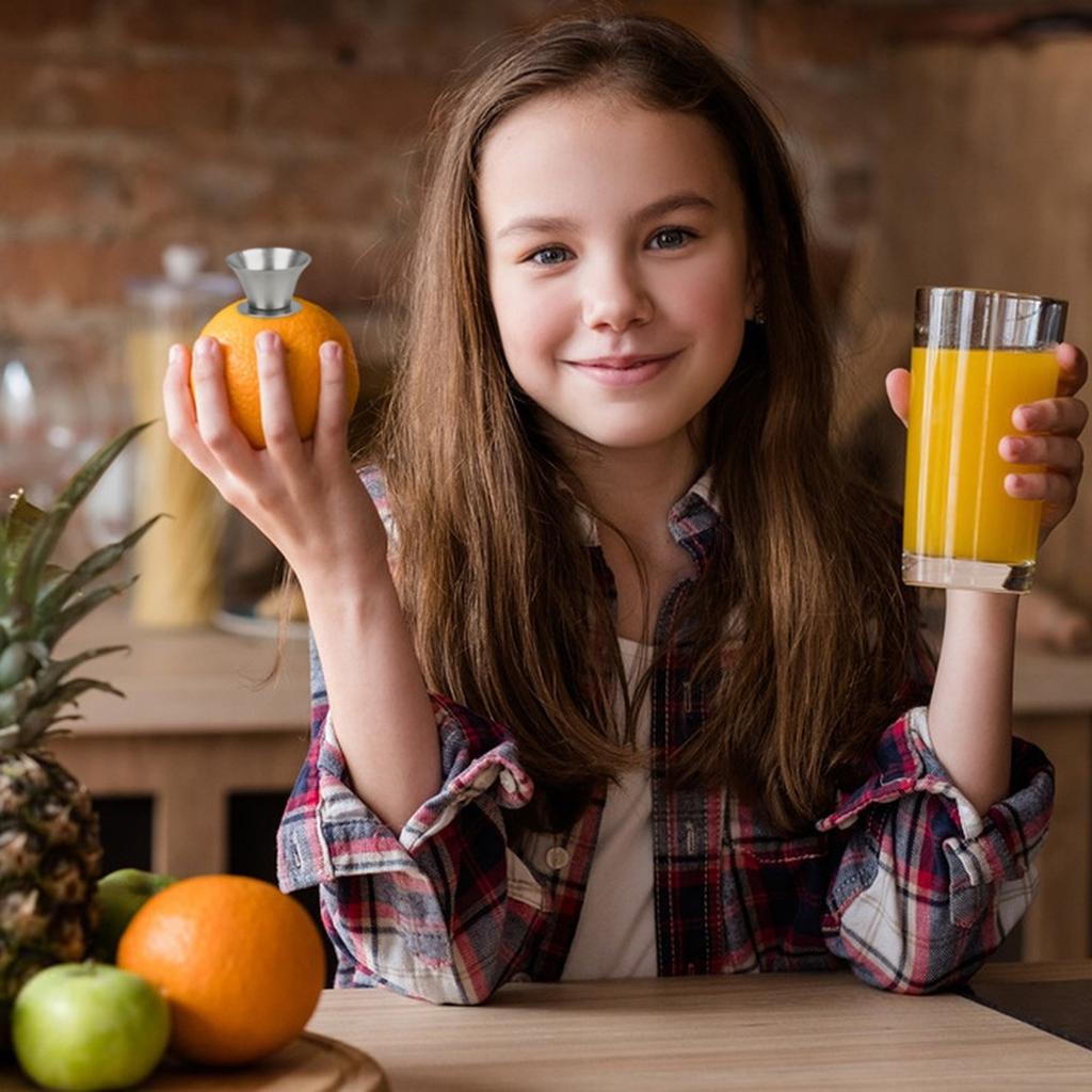 Kleiner Manueller Entsafter und Auspresser, Manueller Auspresser und Zitronenentsafter, Spiral-Limettenentsafter, Spülmaschinenfest