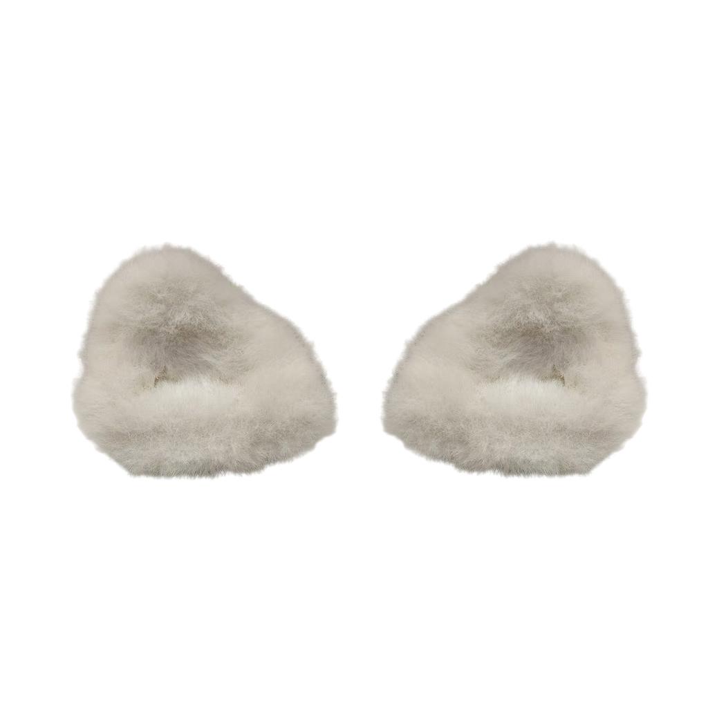 Cute Plush Cats Ear Hair Clips Ornament Plush Cats Ear Hair Clips Elegant Hair Accessories for Women’s Hairstyles