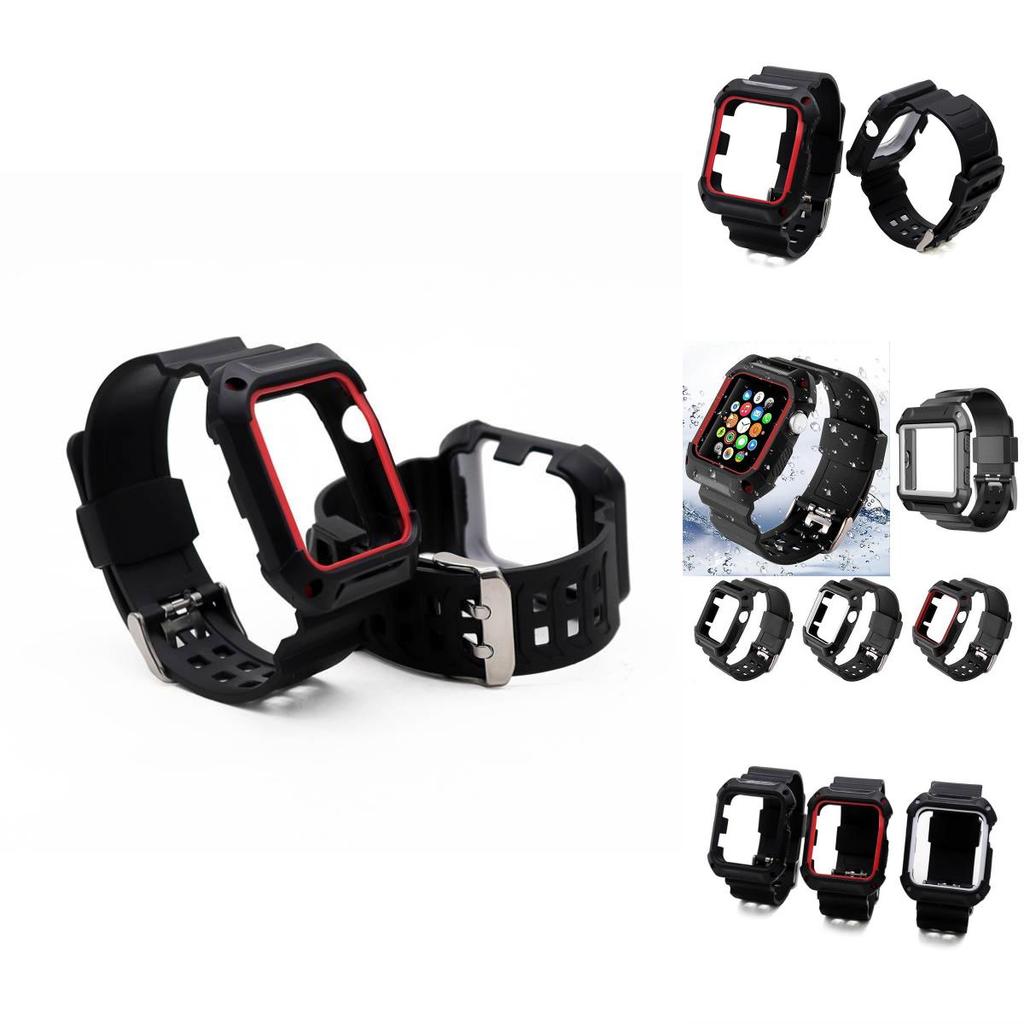 Stylish Apple Watch Tpu Band With Full Button Protection Durable And Fashionable