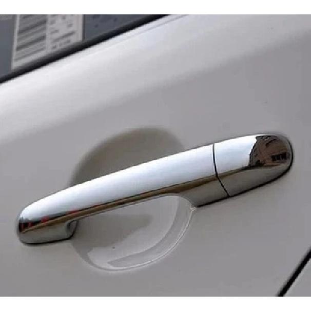 For Hyundai I30 2007 2008 2009 2010 2011 ABS Carbon Fiber Glossy Black Auto Door Handle Cap Cover Trims Sticker Car Accessories