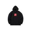 Li Ning Sweatshirts Unisex Black Hooded Moderate Regular AWDN783-5