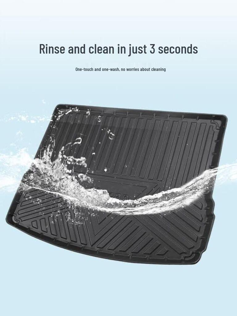Xiaomi SU7 TPE Waterproof Trunk Mat - Full Surround, Carpet-Style, Multi-Functional Car Accessory