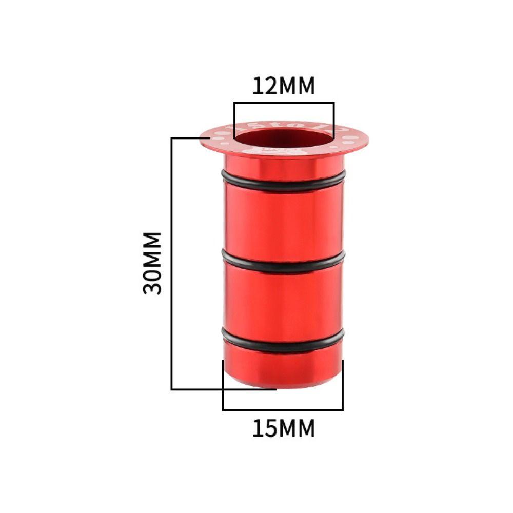 2Pcs 15mm To 12mm Thru Axle Side Cover Adapter Aluminum Zinc Zinc Alloy Front Thru Axle Adapter  Road Bike
