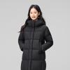 Women's Long Collarless Duck Down Jacket